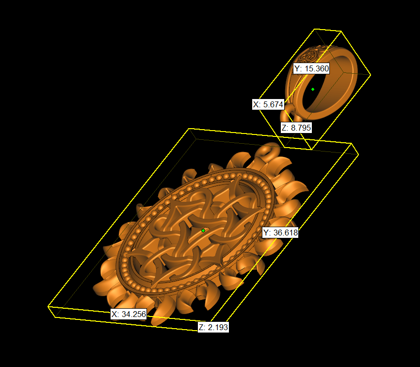 Slavic Sun Pendant with Celtic Triquetra Knotwork — view 8
