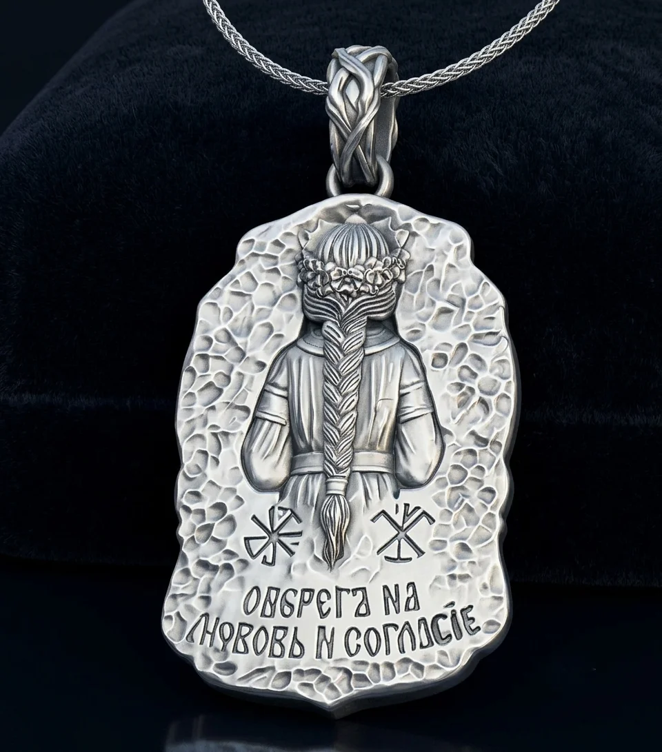 Slavic Goddess Lada Amulet Pendant Love and Harmony — view 4