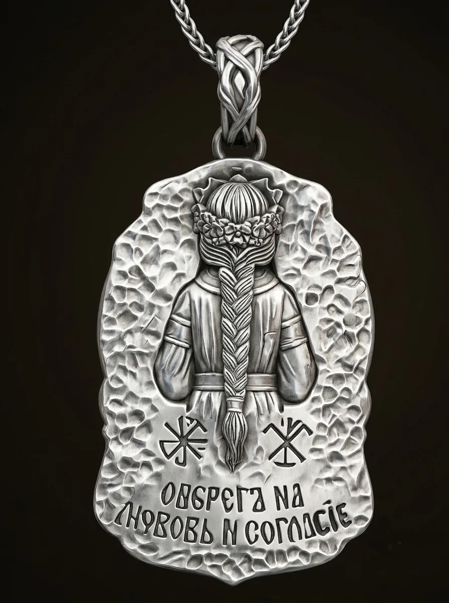 Slavic Goddess Lada Amulet Pendant Love and Harmony — view 2