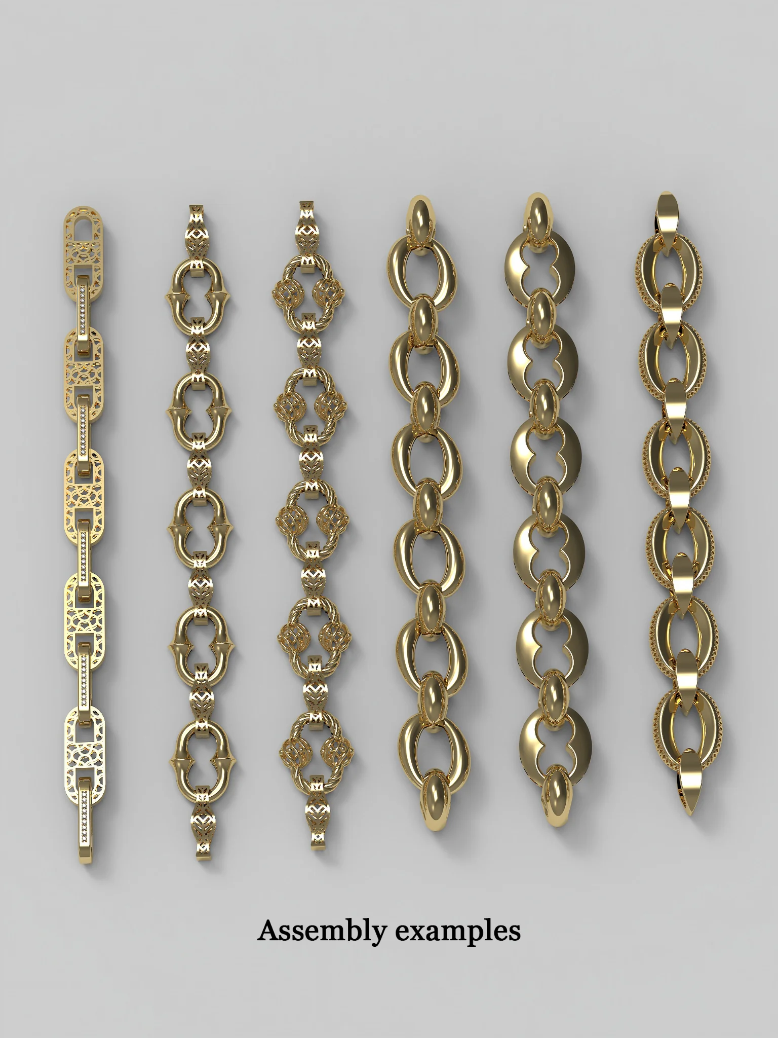 Multi-Link Chain Bead Collection — view 6