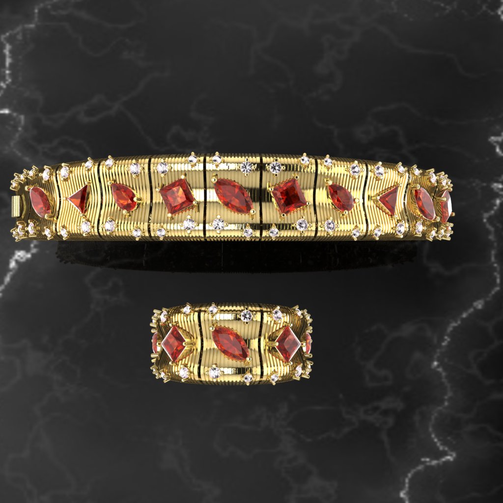 bracelet and ring — view 5