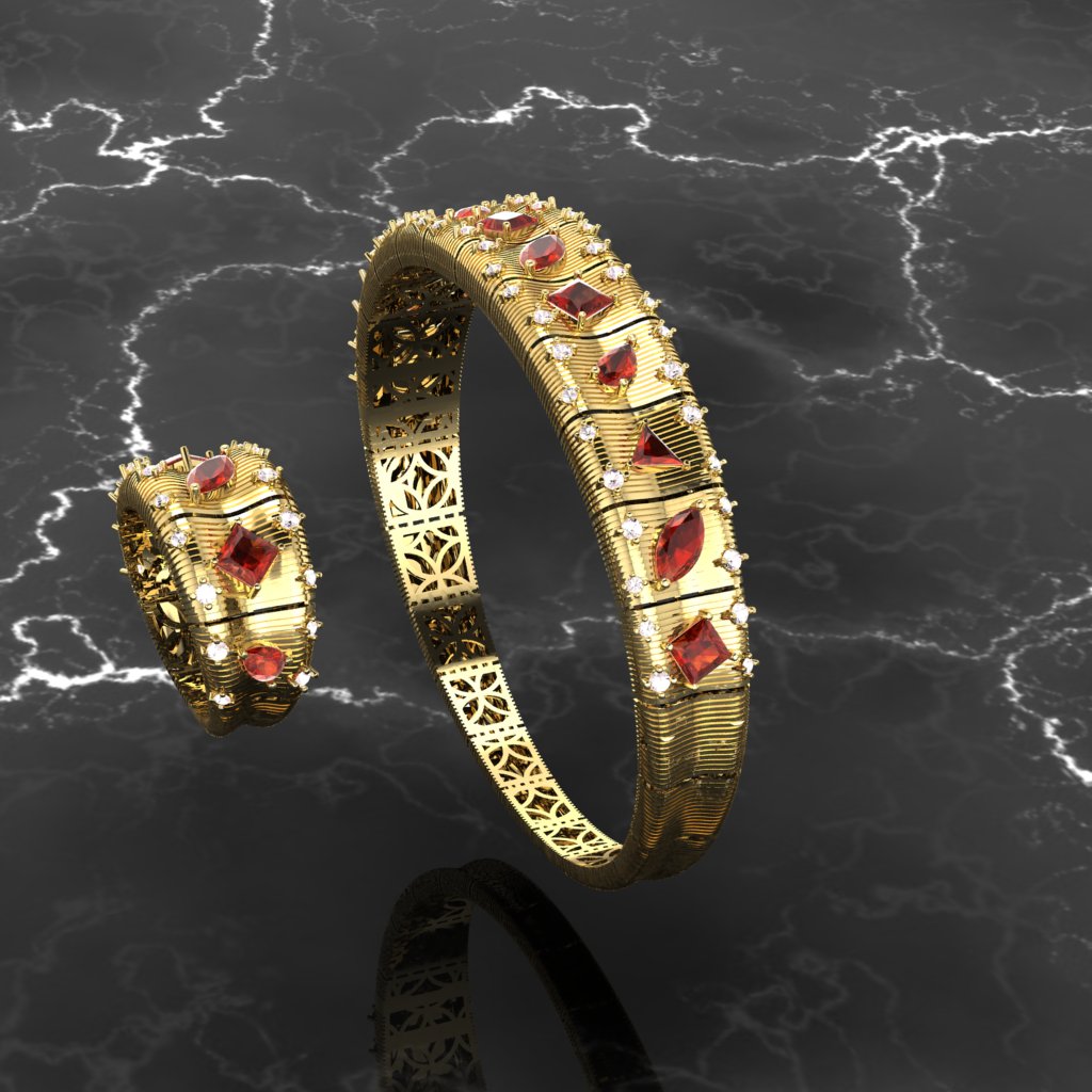 bracelet and ring — view 3