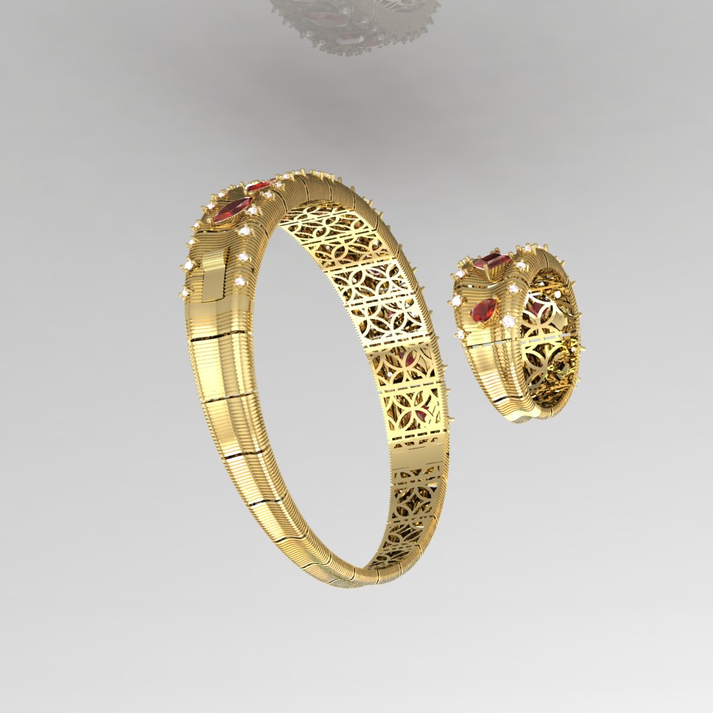 bracelet and ring — view 4