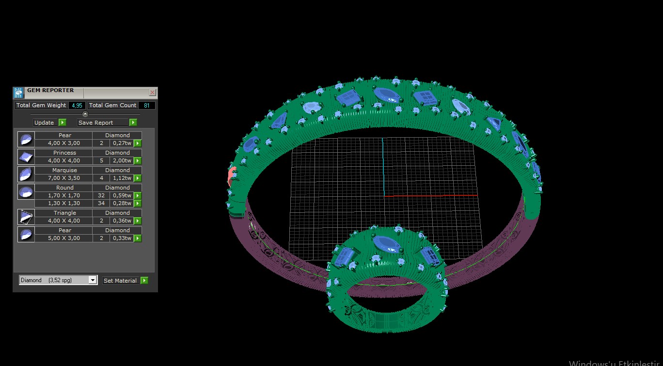 bracelet and ring — view 6