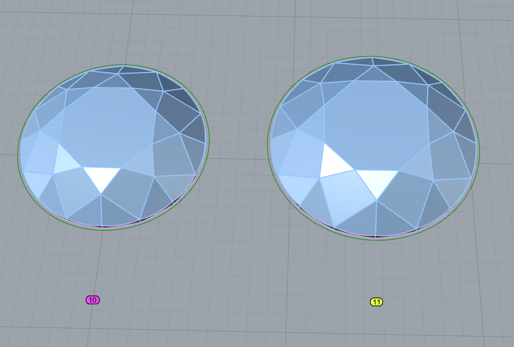Round Gem Library - 44 Precision CAD Gemstones for Jewelry — view 6