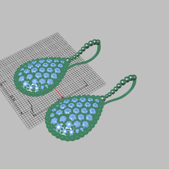 Earrings with Milgrain Border boucheron redroseltd — view 6