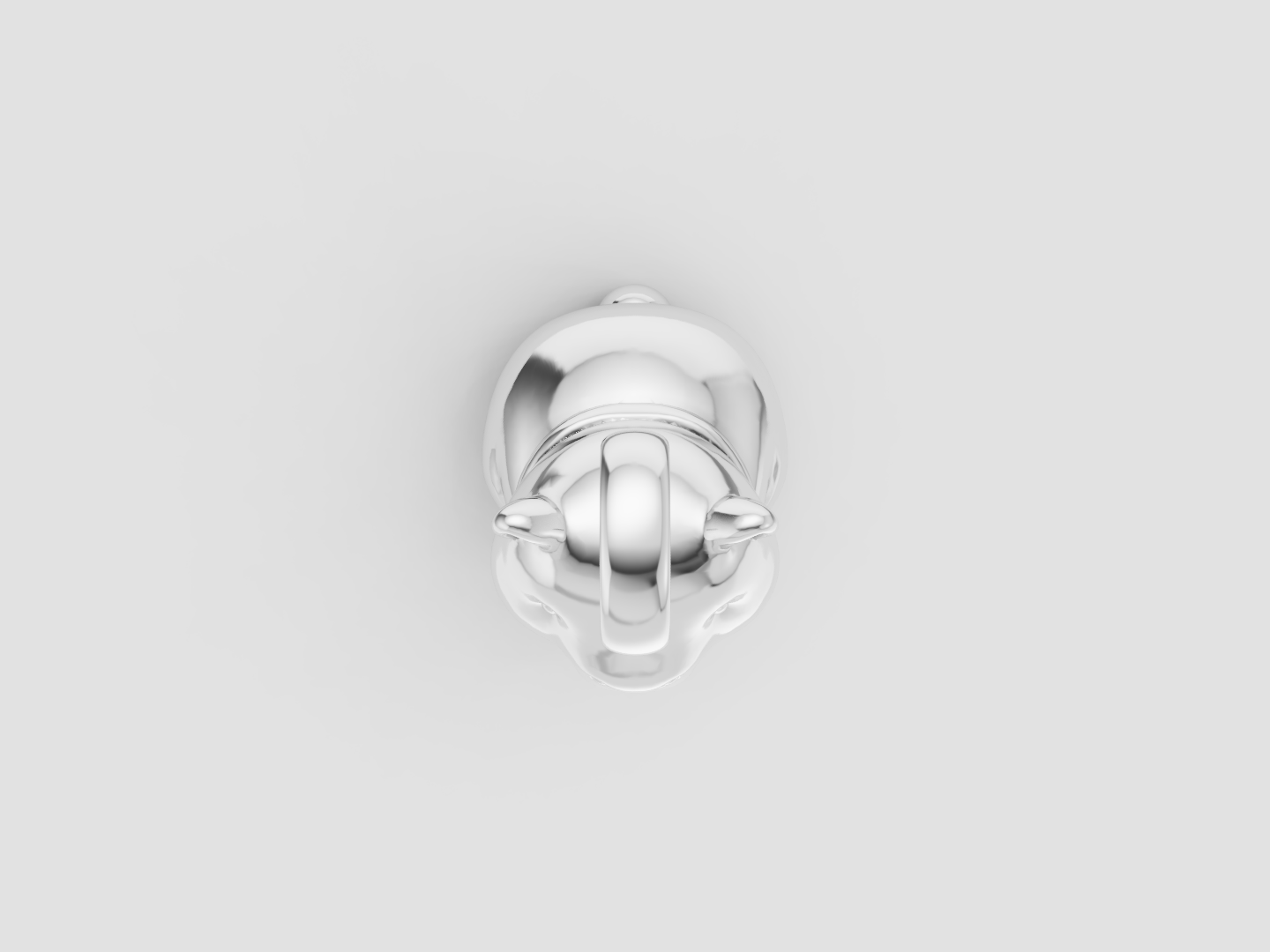 Capybara Charm 3D Model — view 5