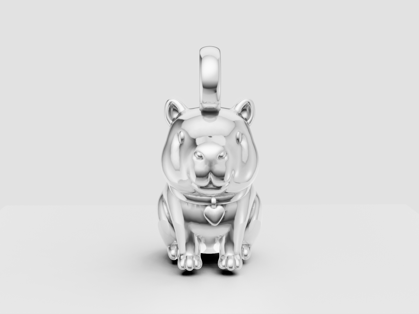 Capybara Charm 3D Model