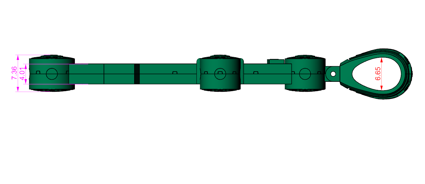 Spasi i Sokhrani Orthodox Crucifix Pendant — view 7