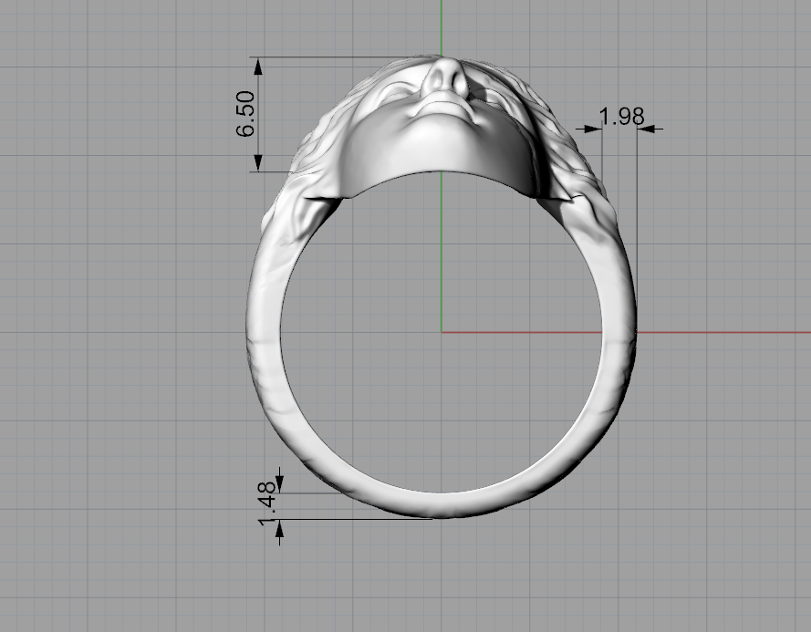 Venus de Milo Sculptural Portrait Ring — view 5