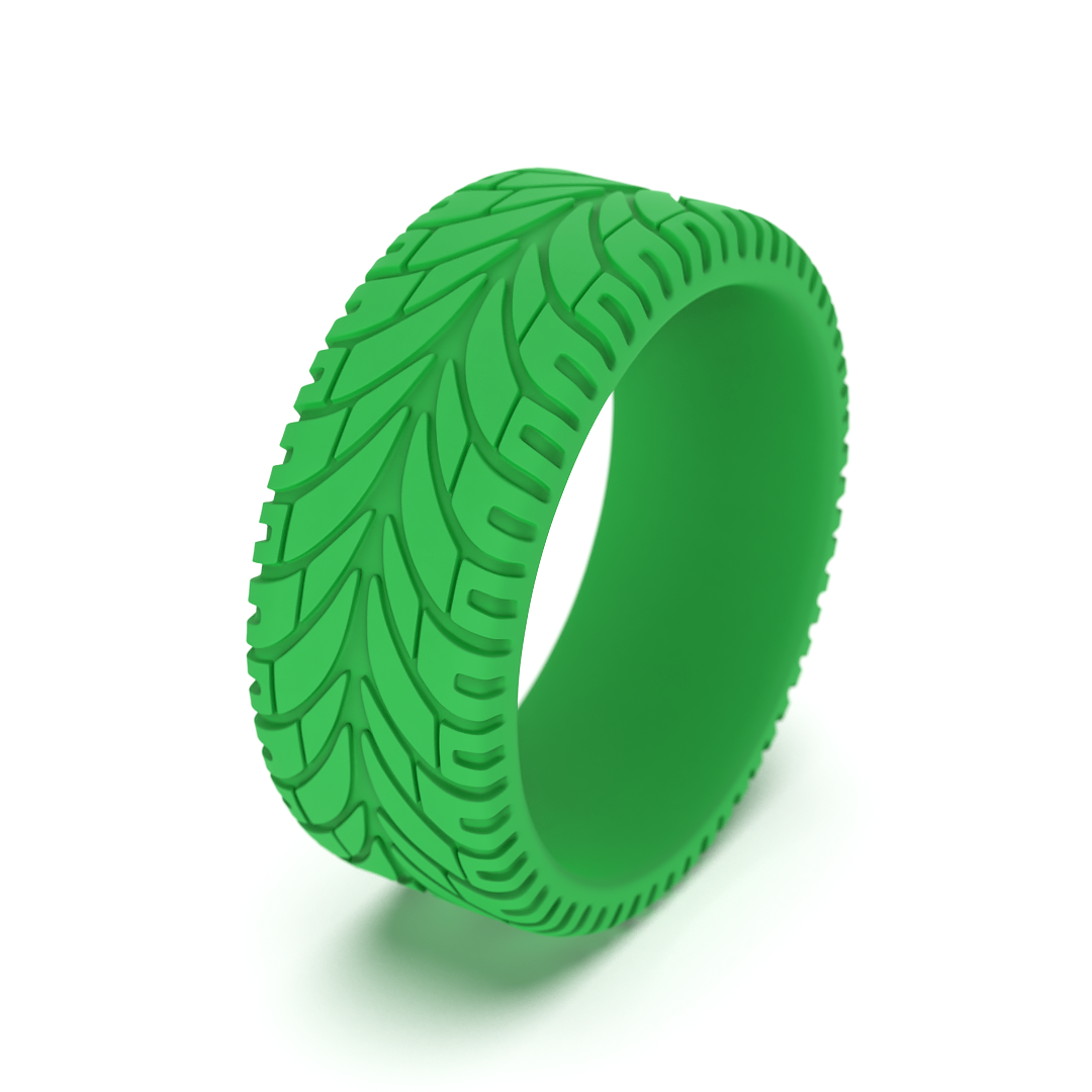 Men's Radial Tire Texture Ring — view 4