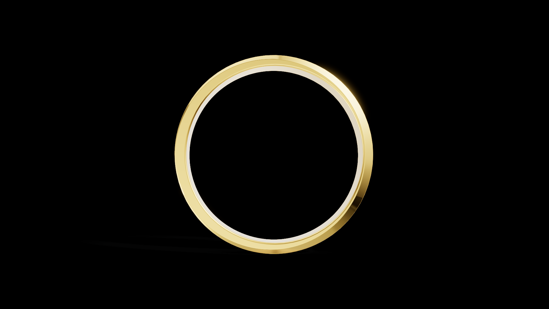 Men's Classic Wedding Band Ring | 3D Printable Jewelry CAD Model | STL — view 5