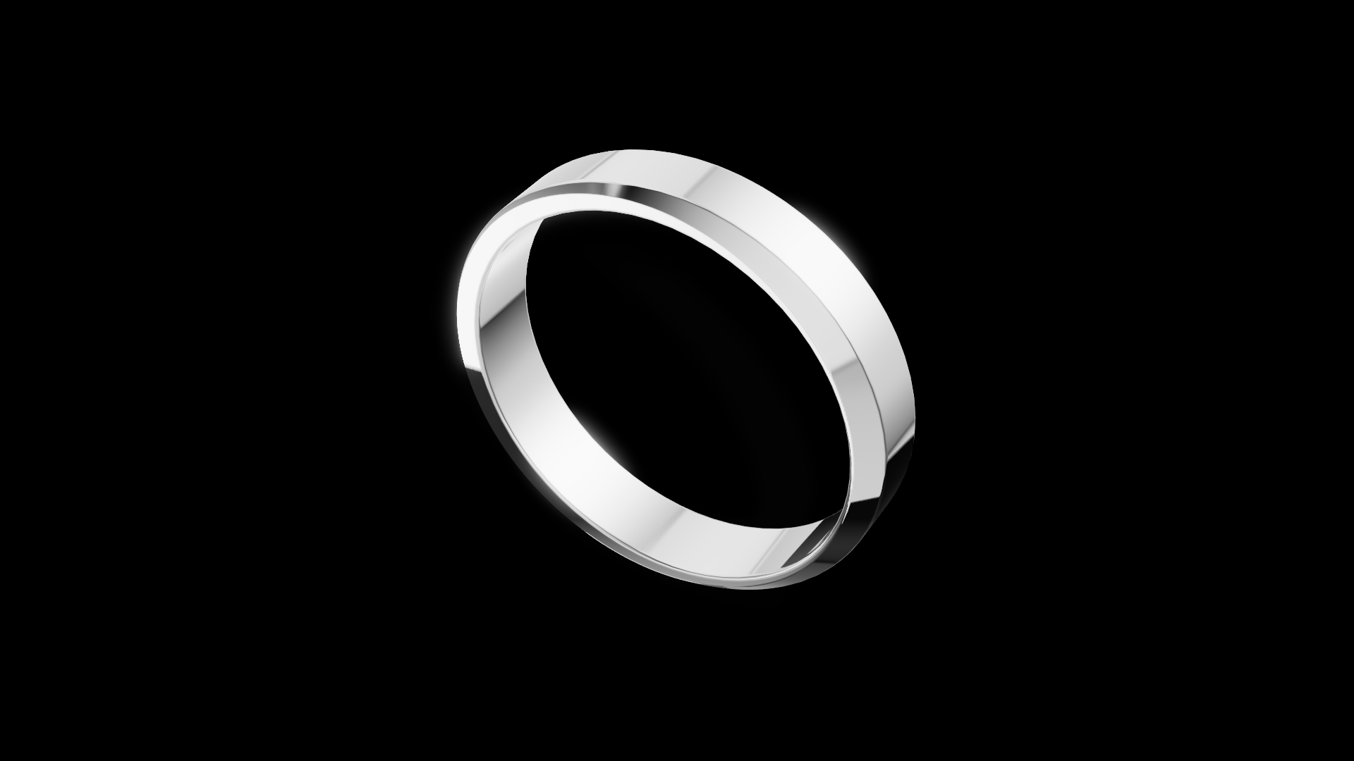 Men's Classic Wedding Band Ring | 3D Printable Jewelry CAD Model | STL