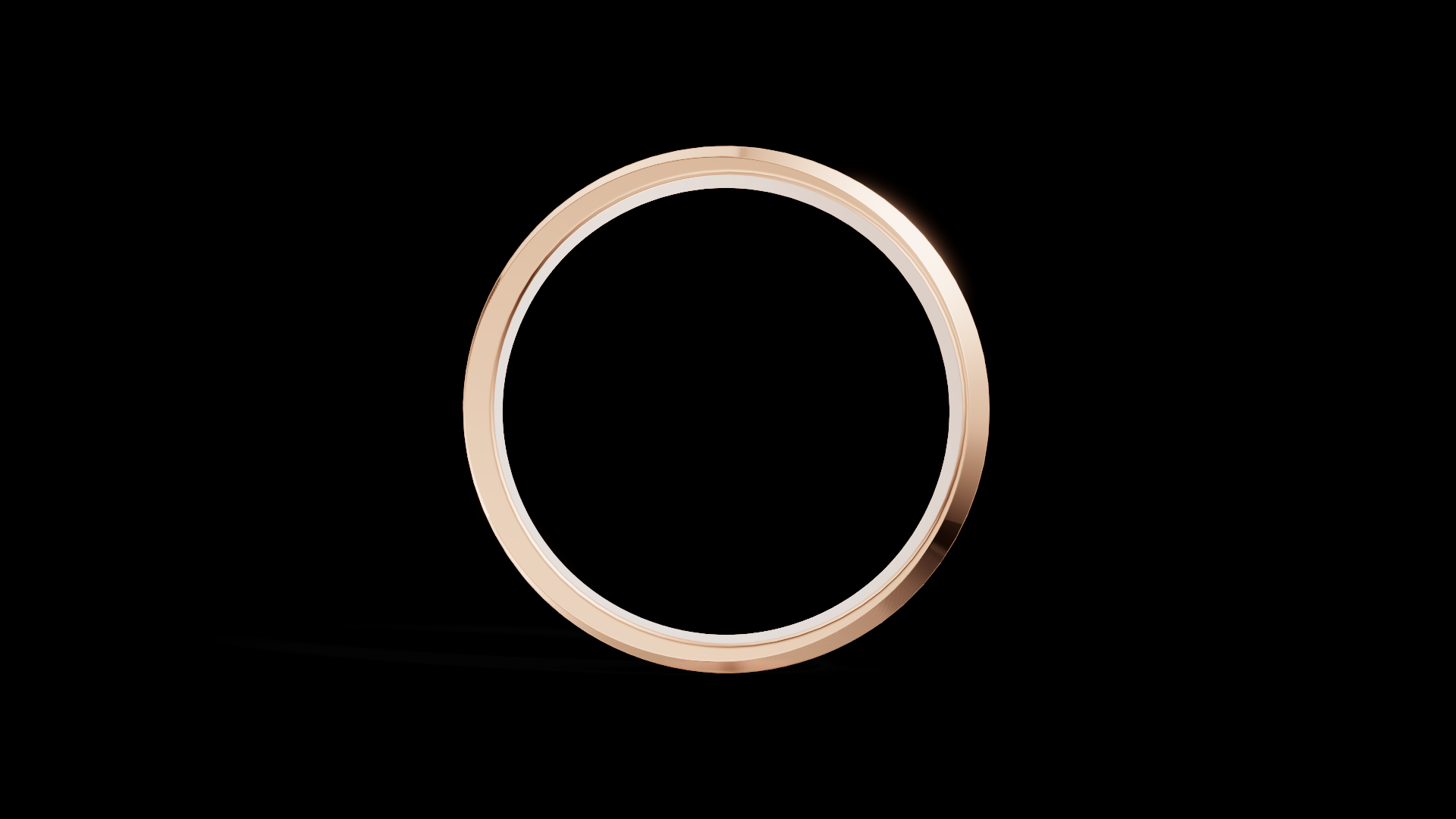 Men's Classic Wedding Band Ring | 3D Printable Jewelry CAD Model | STL — view 6