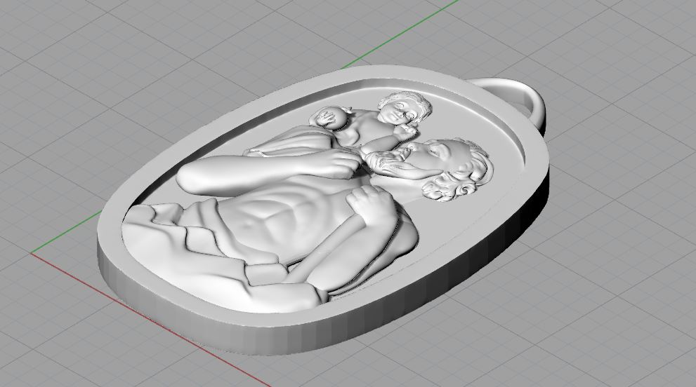 St. Christopher Traveler's Protection Pendant — view 3