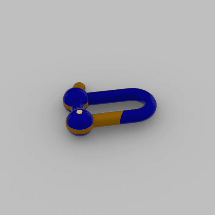 Modernist U-Shackle tiffany lock — view 2