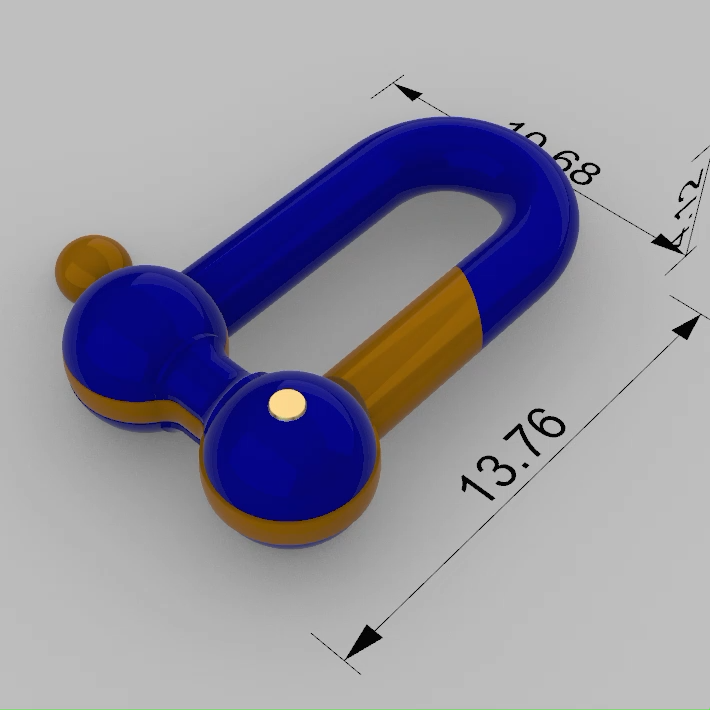 Modernist U-Shackle tiffany lock — view 8